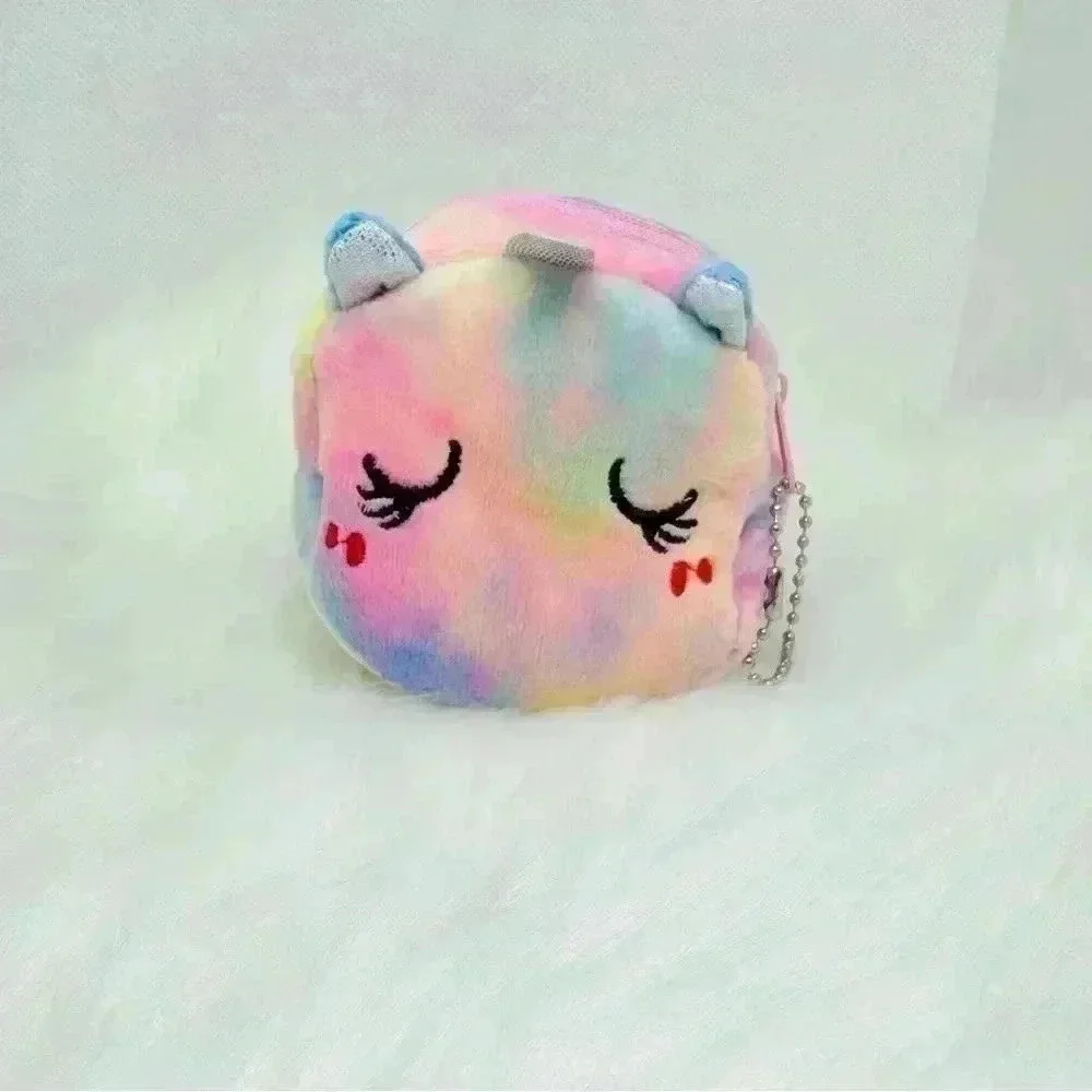 Cute Unicorn Rainbow Tie-Dye Coin Purse